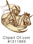Knight Clipart #1311869 by patrimonio