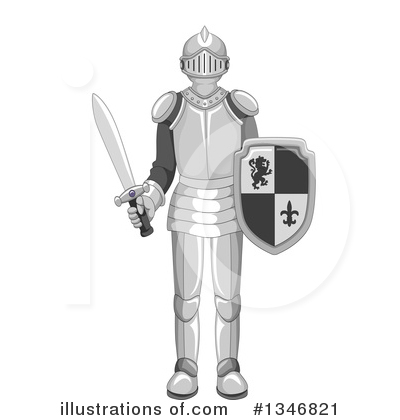 Knight Clipart #1346821 by BNP Design Studio