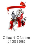 Knight Clipart #1358685 by AtStockIllustration