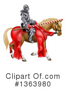 Knight Clipart #1363980 by AtStockIllustration