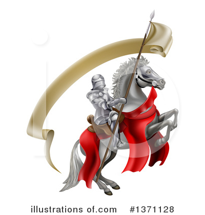 Crusader Clipart #1371128 by AtStockIllustration