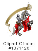 Knight Clipart #1371128 by AtStockIllustration