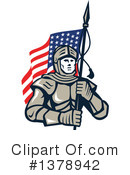 Knight Clipart #1378942 by patrimonio