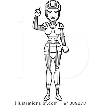 Royalty-Free (RF) Knight Clipart Illustration by Cory Thoman - Stock Sample #1389278
