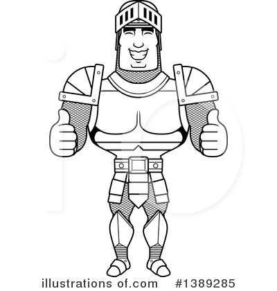 Royalty-Free (RF) Knight Clipart Illustration by Cory Thoman - Stock Sample #1389285