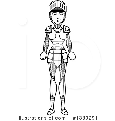 Royalty-Free (RF) Knight Clipart Illustration by Cory Thoman - Stock Sample #1389291
