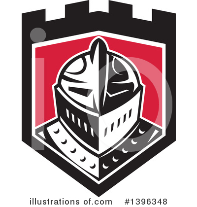 Royalty-Free (RF) Knight Clipart Illustration by patrimonio - Stock Sample #1396348