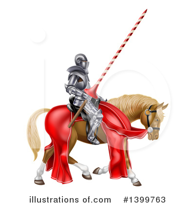 Royalty-Free (RF) Knight Clipart Illustration by AtStockIllustration - Stock Sample #1399763