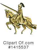 Knight Clipart #1415537 by patrimonio
