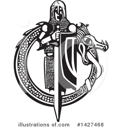 Royalty-Free (RF) Knight Clipart Illustration by xunantunich - Stock Sample #1427468