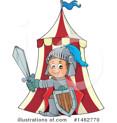 Royalty-Free (RF) Knight Clipart Illustration by visekart - Stock Sample #1462770