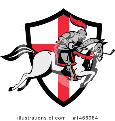 Royalty-Free (RF) Knight Clipart Illustration by patrimonio - Stock Sample #1466984