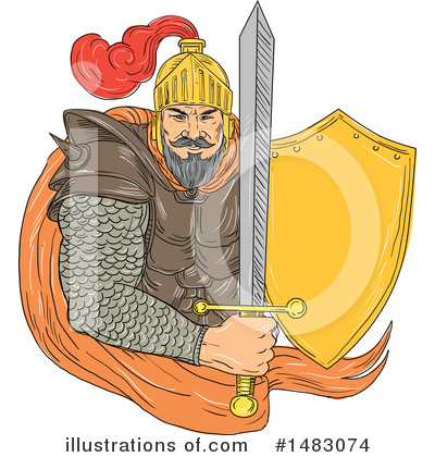 Crusader Clipart #1483074 by patrimonio