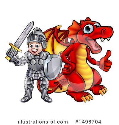 Royalty-Free (RF) Knight Clipart Illustration by AtStockIllustration - Stock Sample #1498704
