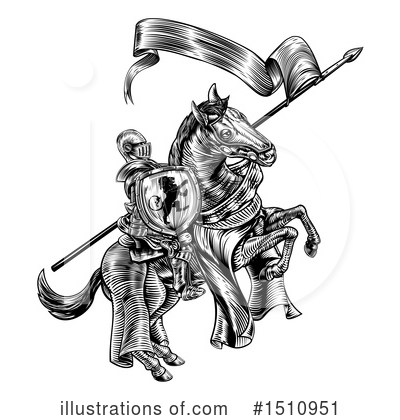 Royalty-Free (RF) Knight Clipart Illustration by AtStockIllustration - Stock Sample #1510951