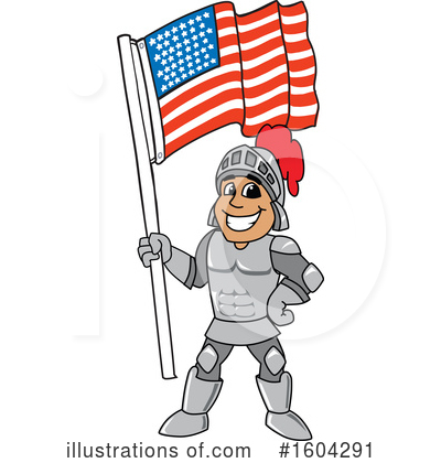 Royalty-Free (RF) Knight Clipart Illustration by Mascot Junction - Stock Sample #1604291