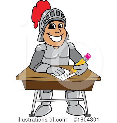 Royalty-Free (RF) Knight Clipart Illustration by Mascot Junction - Stock Sample #1604301