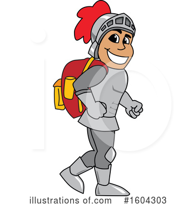 Royalty-Free (RF) Knight Clipart Illustration by Mascot Junction - Stock Sample #1604303