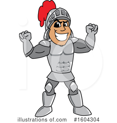 Royalty-Free (RF) Knight Clipart Illustration by Mascot Junction - Stock Sample #1604304