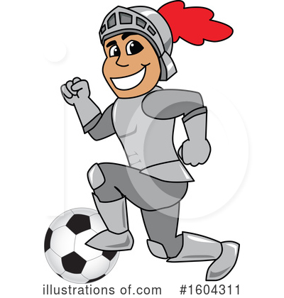 Knight Clipart #1604311 by Mascot Junction