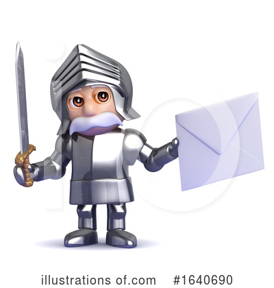 Knight Clipart #1640690 by Steve Young