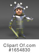 Knight Clipart #1654830 by Steve Young