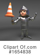 Knight Clipart #1654838 by Steve Young