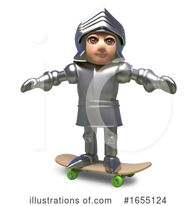 Royalty-Free (RF) Knight Clipart Illustration by Steve Young - Stock Sample #1655124