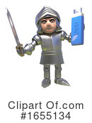 Knight Clipart #1655134 by Steve Young