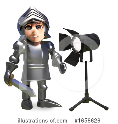 Knight Clipart #1658626 by Steve Young