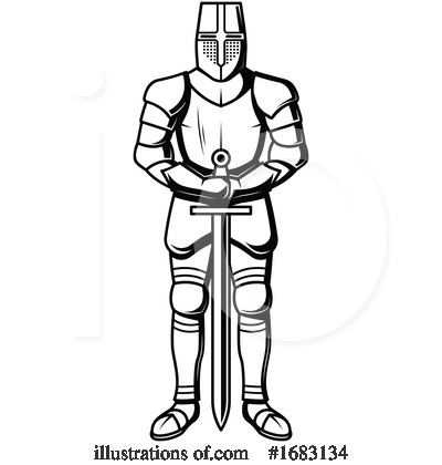 Royalty-Free (RF) Knight Clipart Illustration by Vector Tradition SM - Stock Sample #1683134