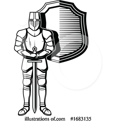 Royalty-Free (RF) Knight Clipart Illustration by Vector Tradition SM - Stock Sample #1683135