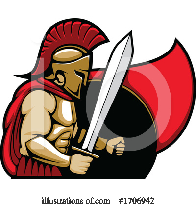 Royalty-Free (RF) Knight Clipart Illustration by Vector Tradition SM - Stock Sample #1706942