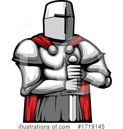 Royalty-Free (RF) Knight Clipart Illustration by Vector Tradition SM - Stock Sample #1719145