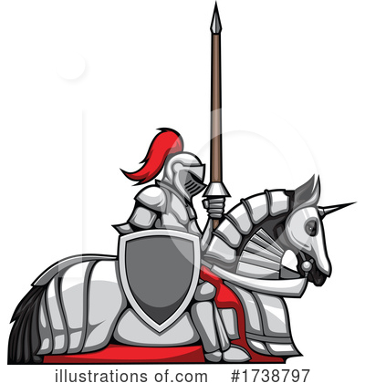Royalty-Free (RF) Knight Clipart Illustration by Vector Tradition SM - Stock Sample #1738797