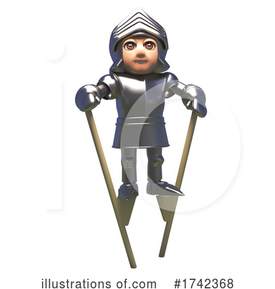Knight Clipart #1742368 by Steve Young