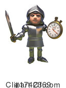Knight Clipart #1742369 by Steve Young