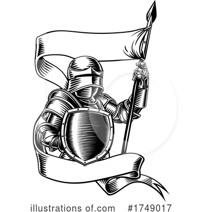 Royalty-Free (RF) Knight Clipart Illustration by AtStockIllustration - Stock Sample #1749017