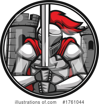 Royalty-Free (RF) Knight Clipart Illustration by Vector Tradition SM - Stock Sample #1761044