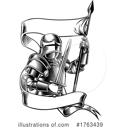 Royalty-Free (RF) Knight Clipart Illustration by AtStockIllustration - Stock Sample #1763439