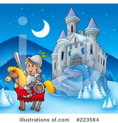 Royalty-Free (RF) Knight Clipart Illustration by visekart - Stock Sample #223564