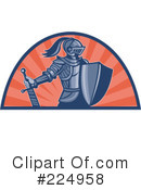 Knight Clipart #224958 by patrimonio