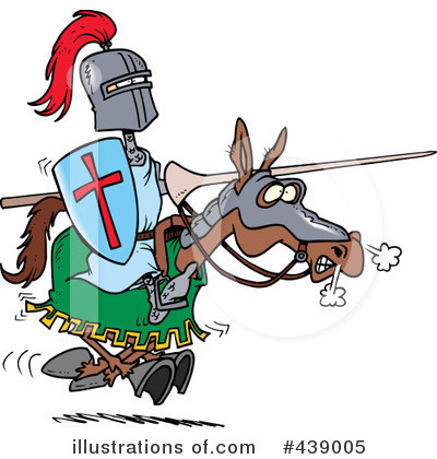 Jousting Clipart #439005 by toonaday