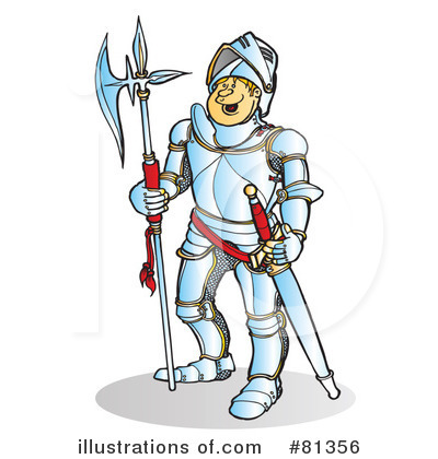 Royalty-Free (RF) Knight Clipart Illustration by Snowy - Stock Sample #81356