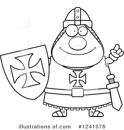 Royalty-Free (RF) Knight Templar Clipart Illustration by Cory Thoman - Stock Sample #1241076