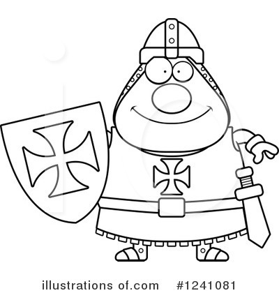Royalty-Free (RF) Knight Templar Clipart Illustration by Cory Thoman - Stock Sample #1241081