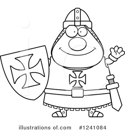 Royalty-Free (RF) Knight Templar Clipart Illustration by Cory Thoman - Stock Sample #1241084