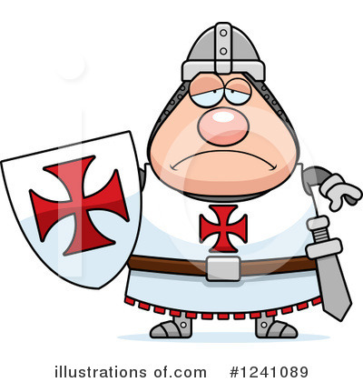 Royalty-Free (RF) Knight Templar Clipart Illustration by Cory Thoman - Stock Sample #1241089