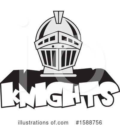 Royalty-Free (RF) Knights Clipart Illustration by Johnny Sajem - Stock Sample #1588756