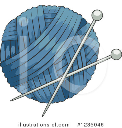 Knitting Clipart #1235046 by BNP Design Studio